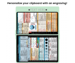 WhiteCoat Clipboard® - Mint Critical Care Edition